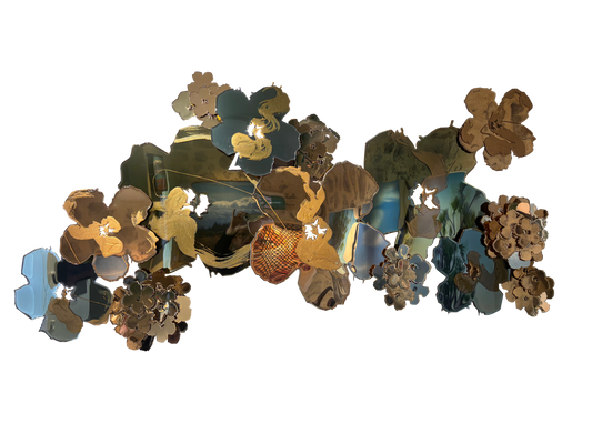 Flower Field: Mediterranean Sage, Sunwashed Olive & Champagne Gold