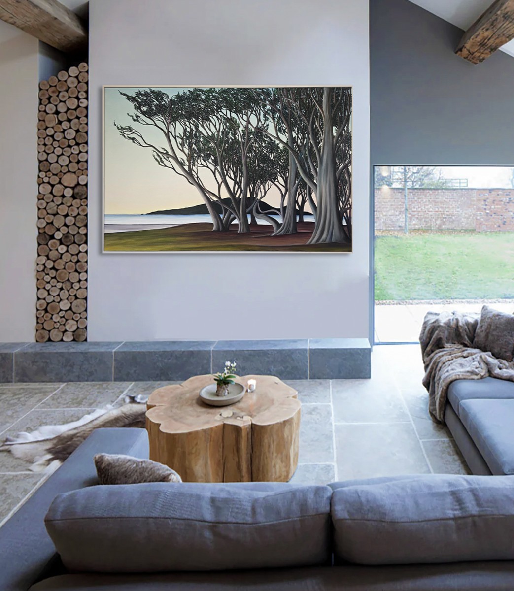 Macrocarpa on the Beach