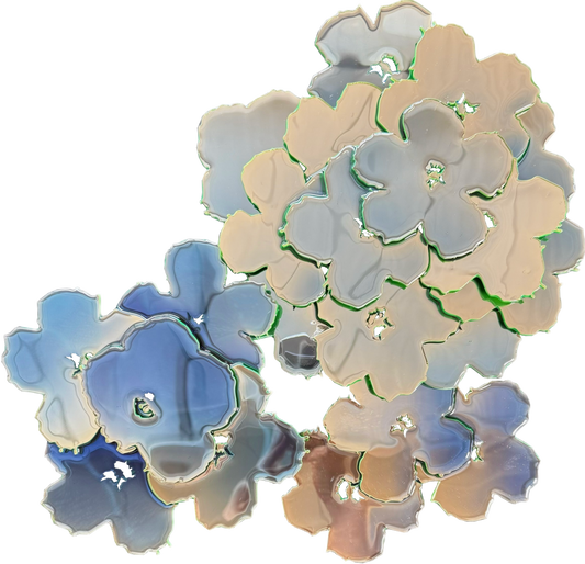 Baby Face Bunches: Blue Angel