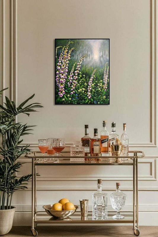 Foxgloves in the Morning