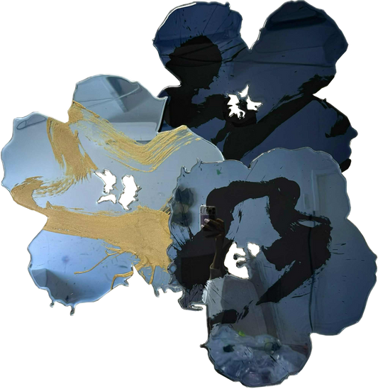 Flowers From Andy - Midnight, Ice & Steel Blue