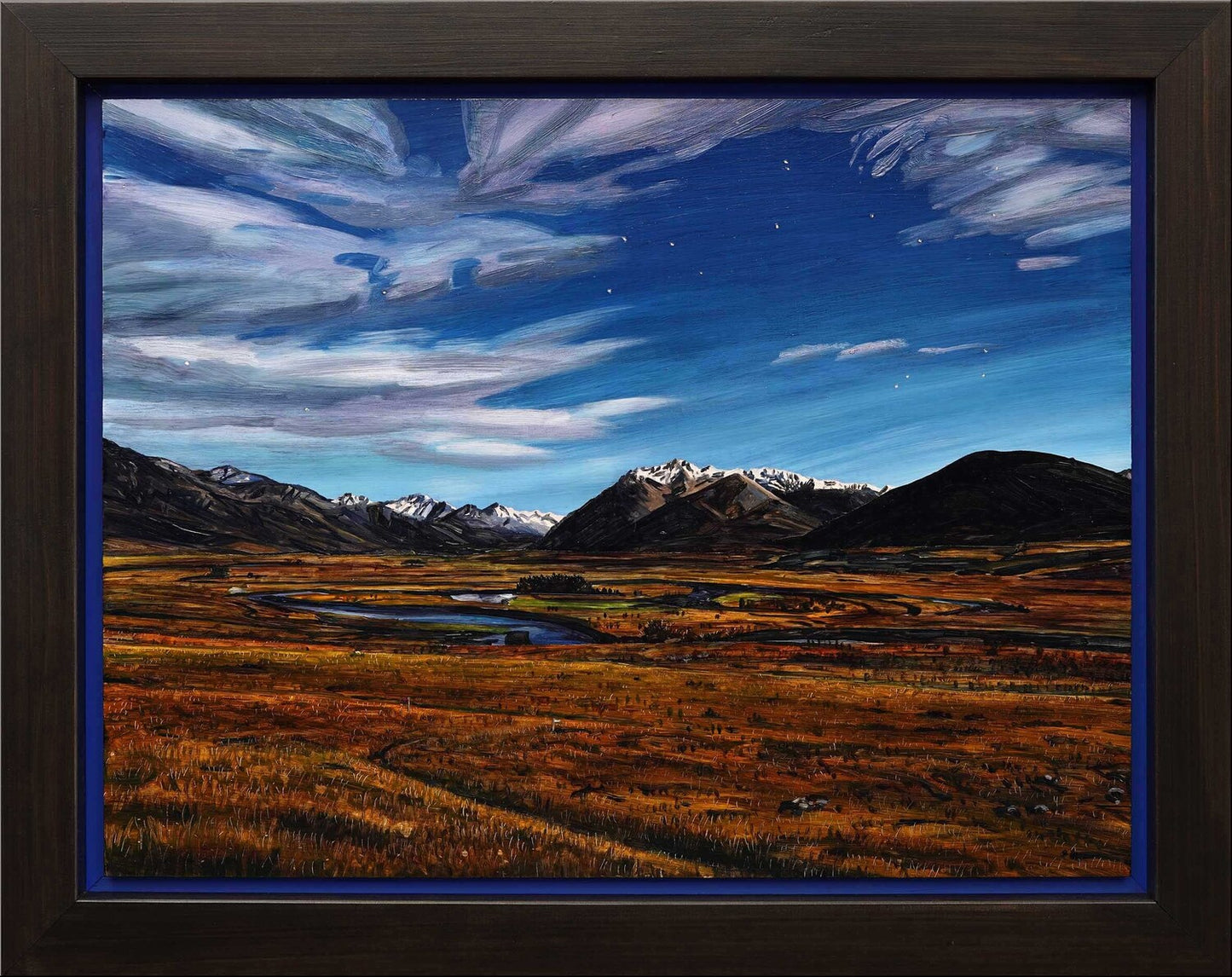 Night over the Ahuriri Valley