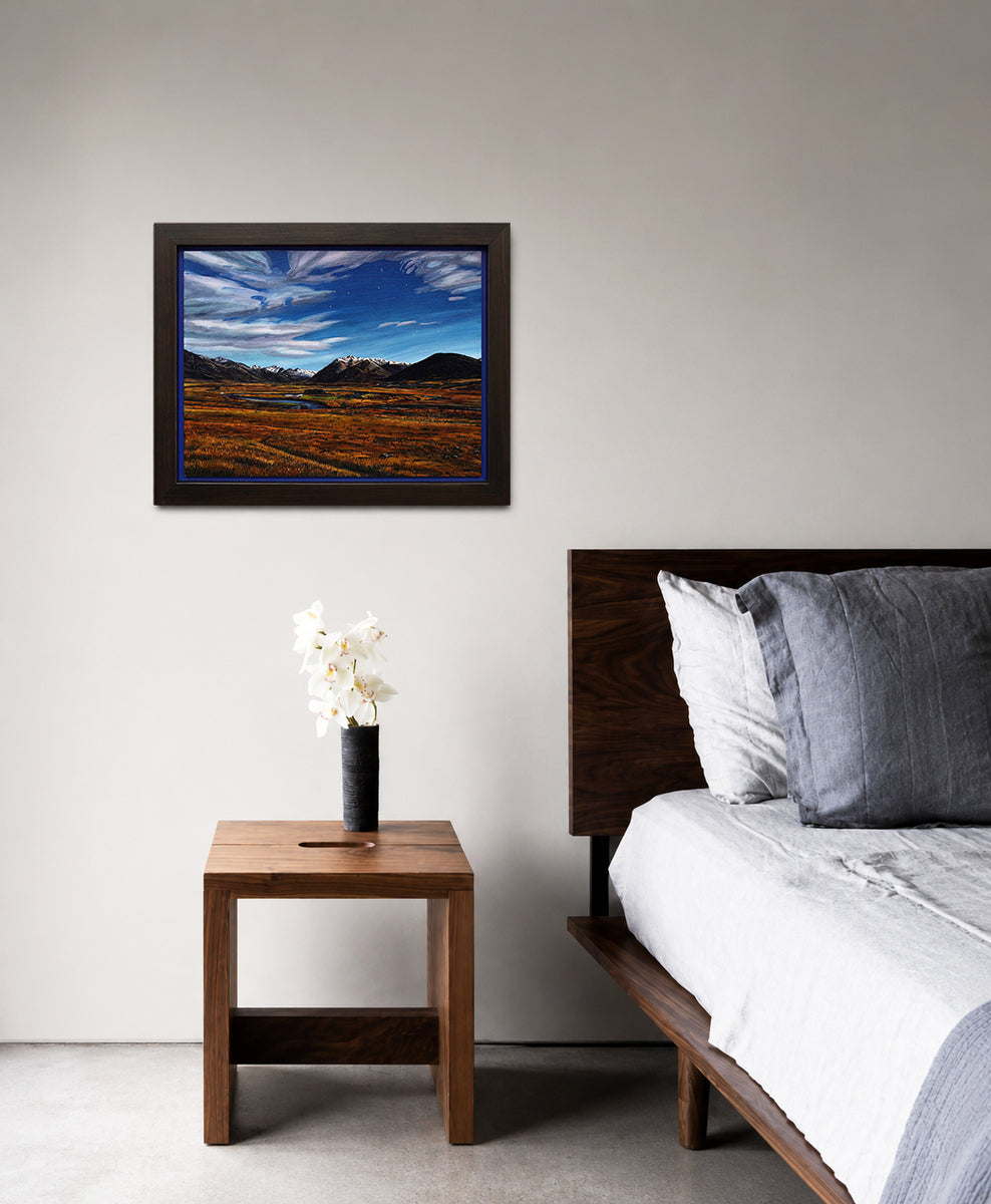 Night over the Ahuriri Valley