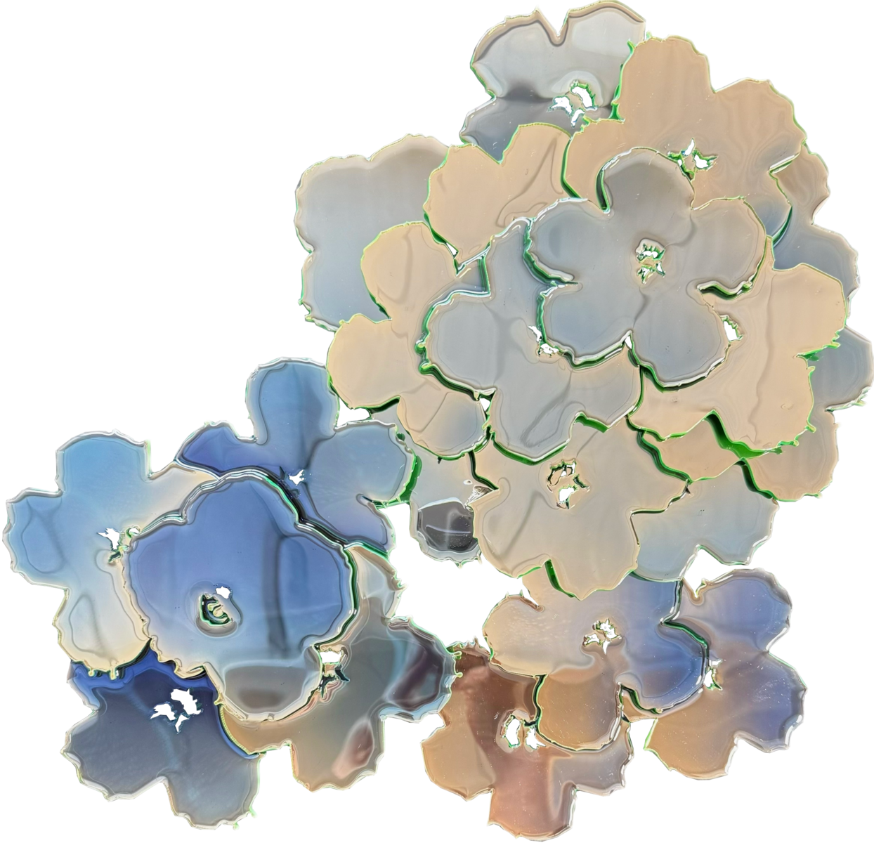 Baby Face Bunches: Blue Angel