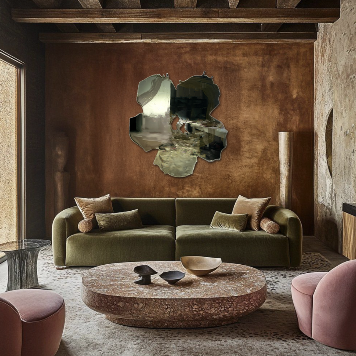 Majestic Giant: Forgotten Secret Garden in Envy & Antiqued Gold