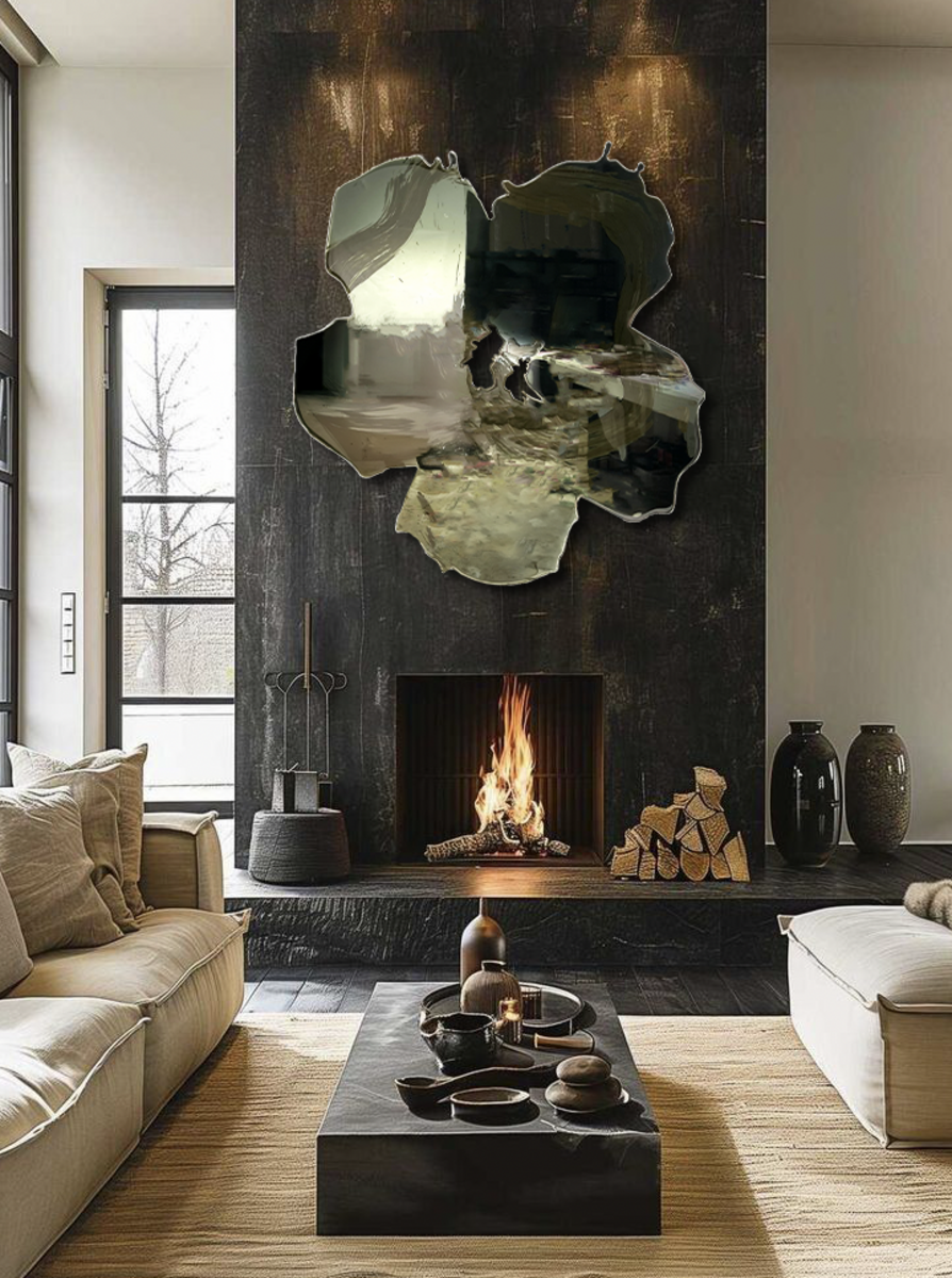 Majestic Giant: Forgotten Secret Garden in Envy & Antiqued Gold