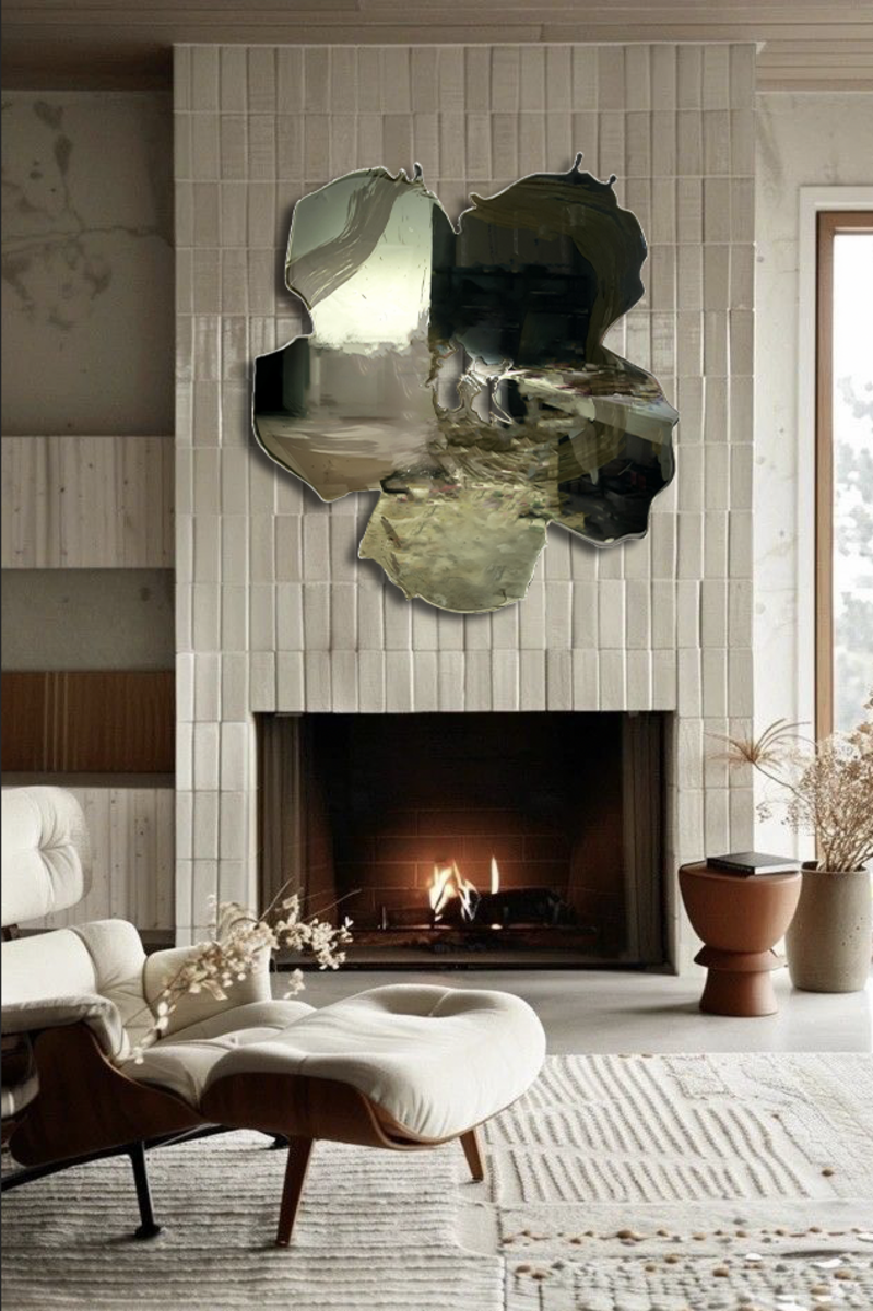 Majestic Giant: Forgotten Secret Garden in Envy & Antiqued Gold