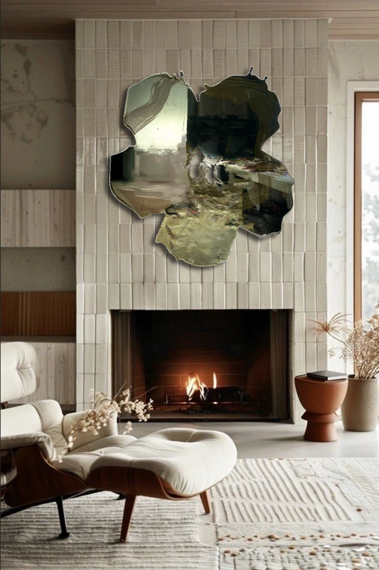 Majestic Giant: Forgotten Secret Garden in Envy & Antiqued Gold