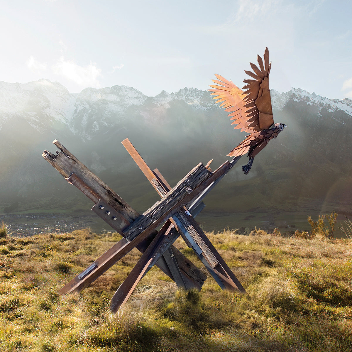 Release (Hawk in Flight)