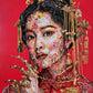 Red Bride with Gold Sheath