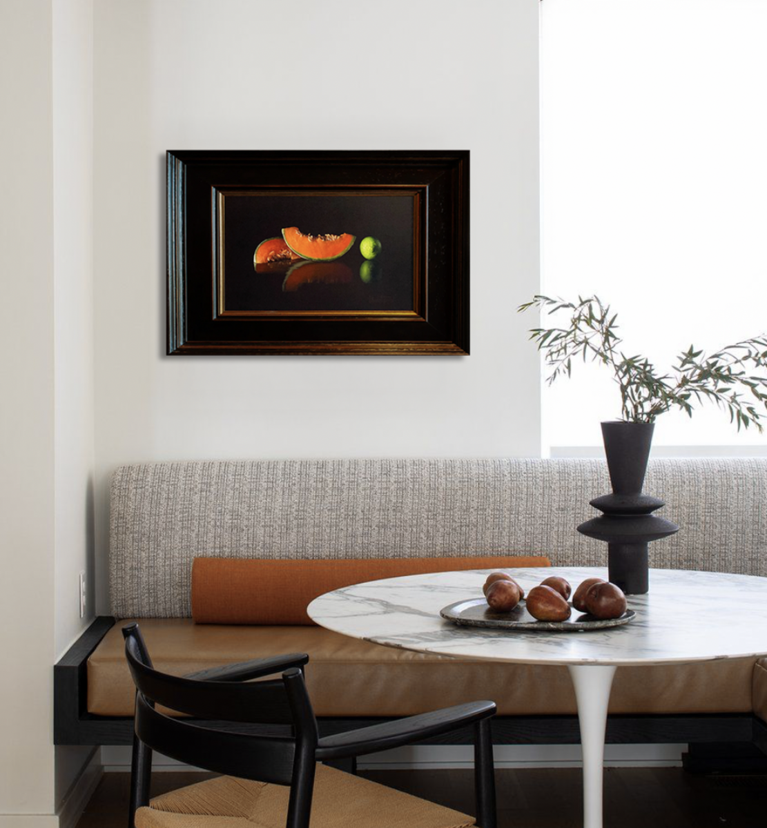 Rock Melon with Lime