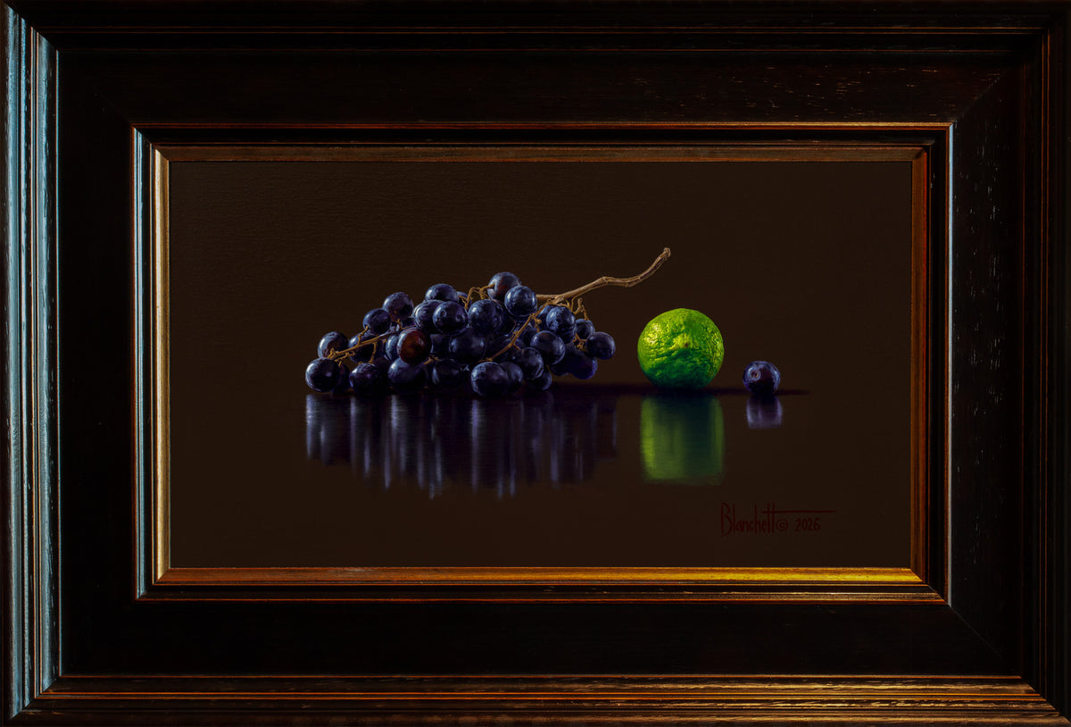Lime With Grapes