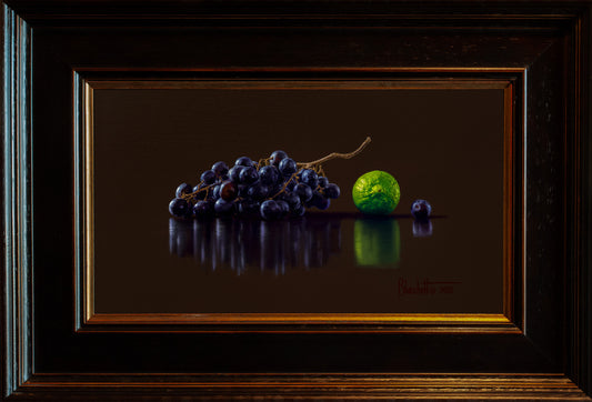Lime With Grapes