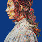 Ginger hair with lace dress