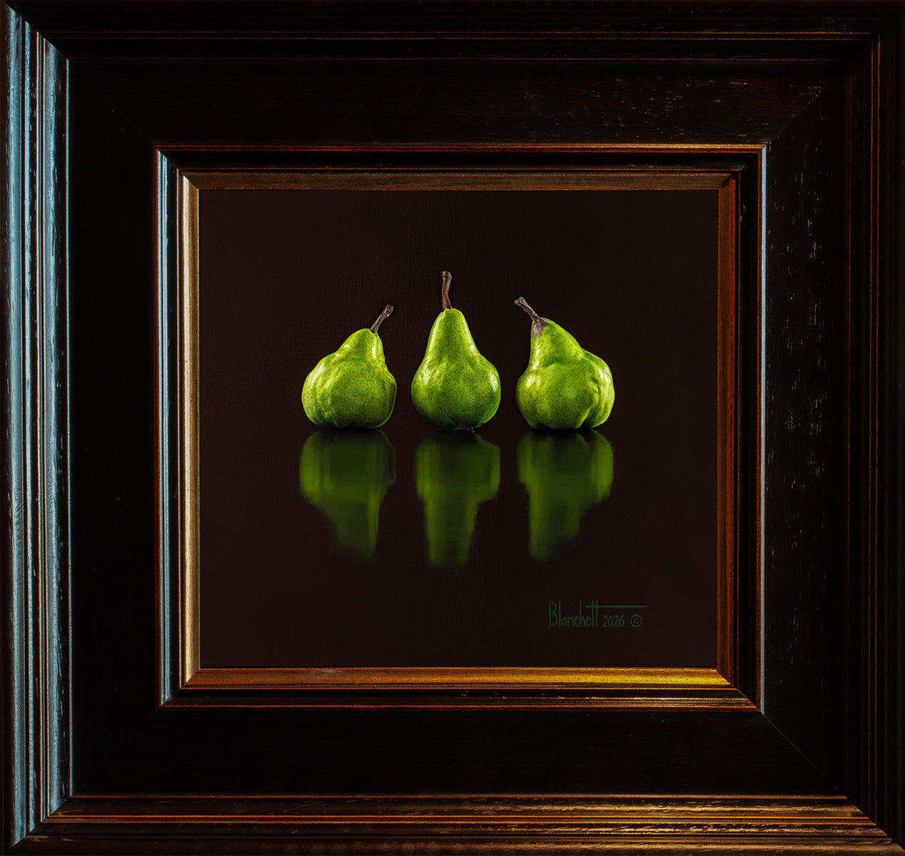 Three Packham Pears