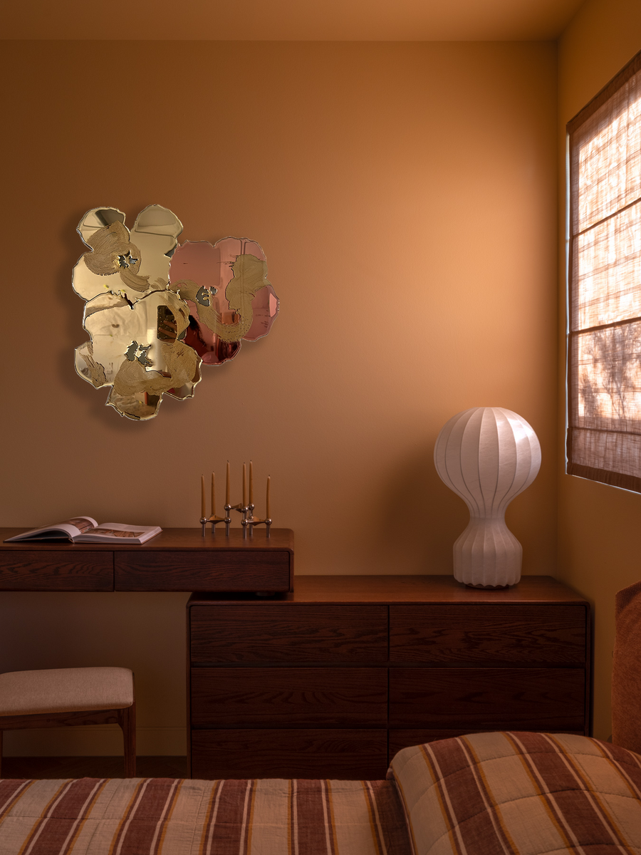 Flowers From Andy: in Soft Gold & Deep Vintage Rose
