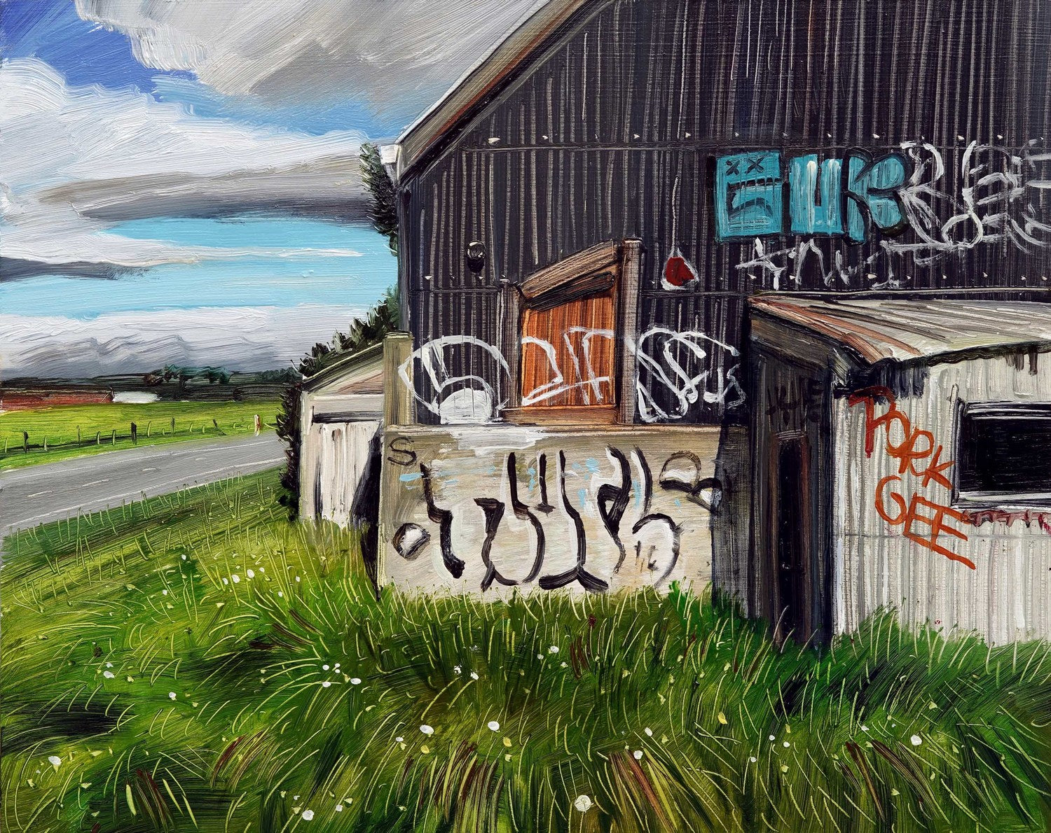 Old Barn, Near Ashburton II