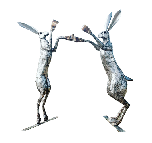 Boxing Hares